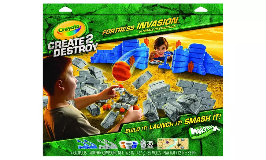 Image 4: Crayola Fortress Invasion Kit