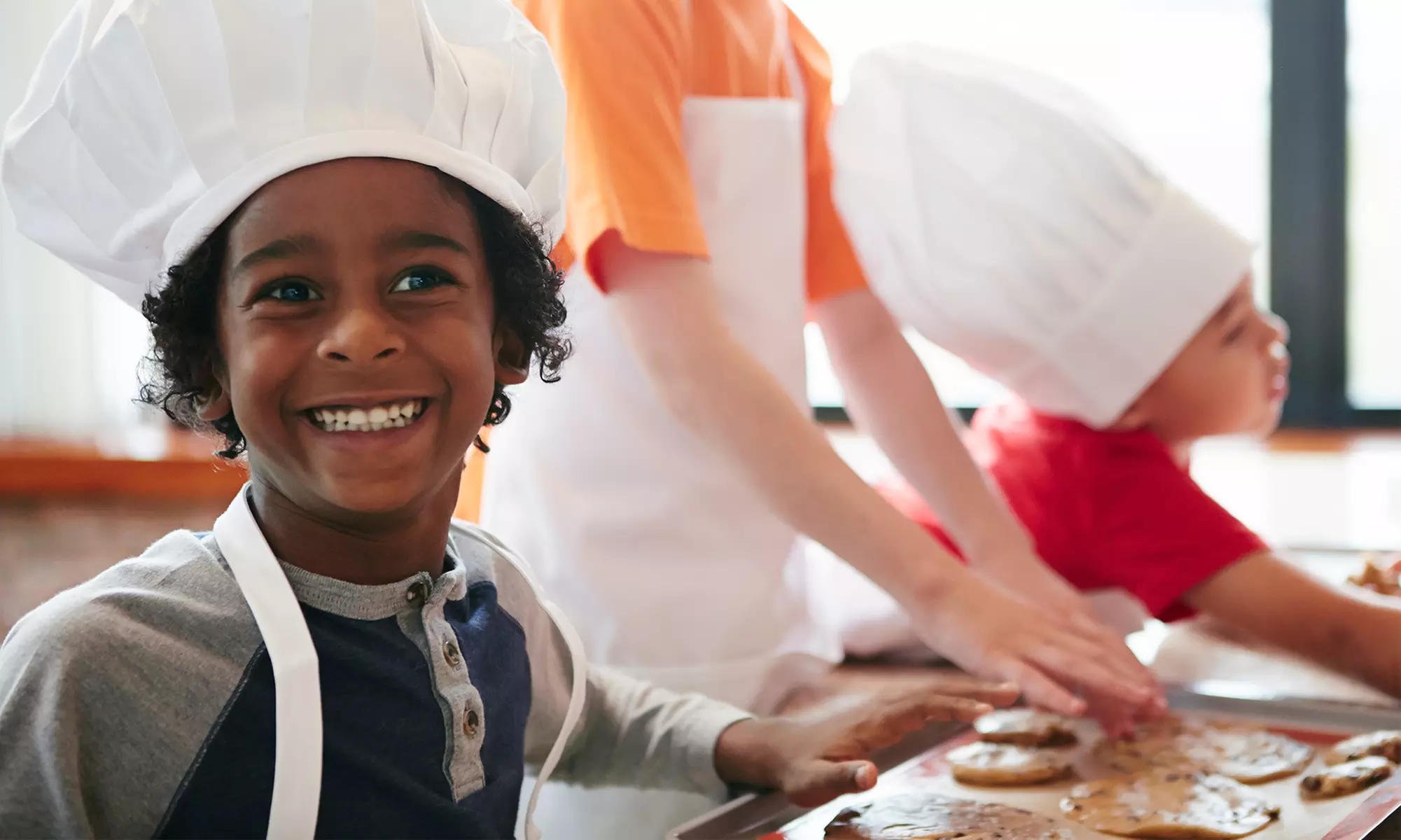 One or Three Kids' Cooking Classes for One, or a Kids' Cooking Class for Two at Lil' Chef School (Up to 53% Off) - Primary Image