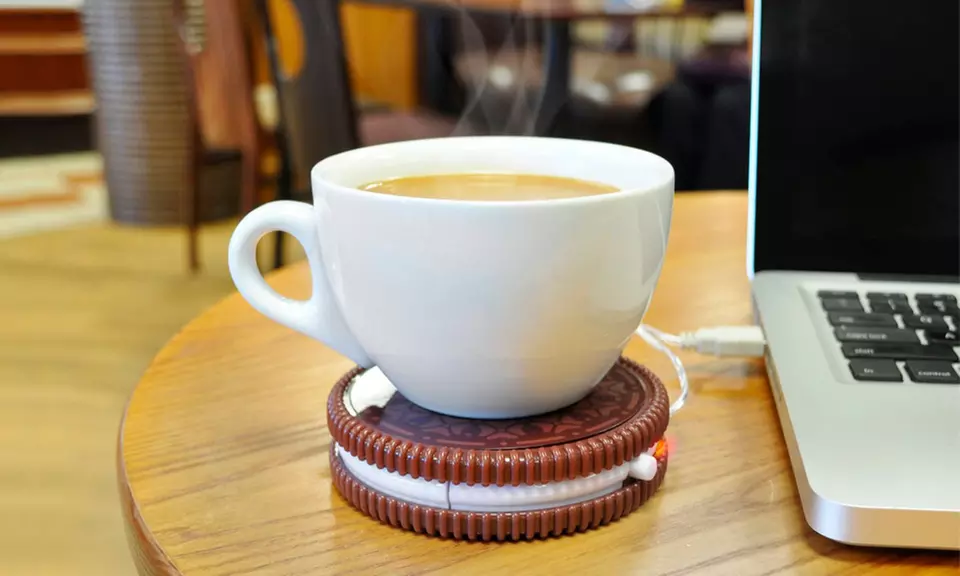 Hot Cookie USB-Powered Cup Warmer - Primary Image