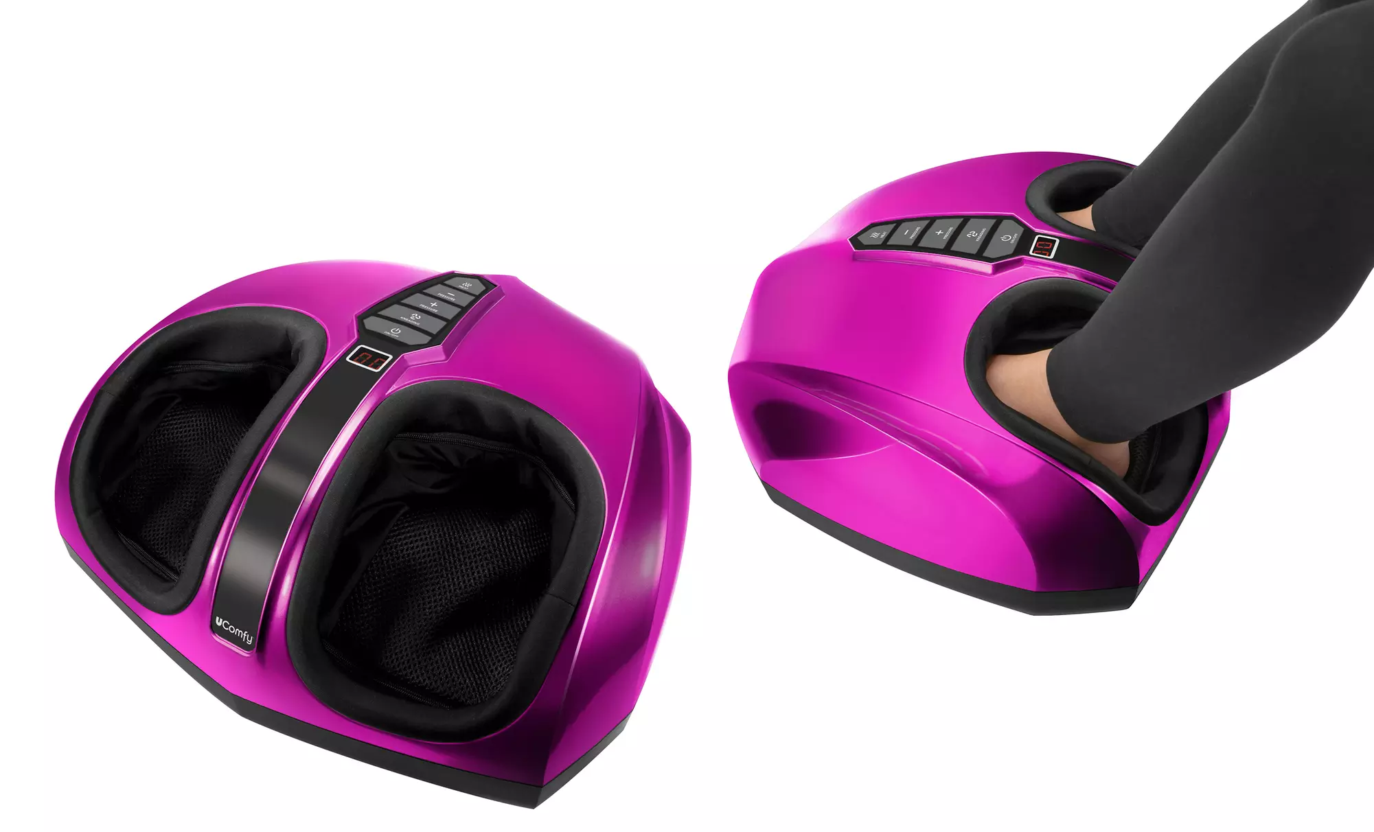 uComfy Shiatsu Foot Massager with Heat Option - Second Medium
