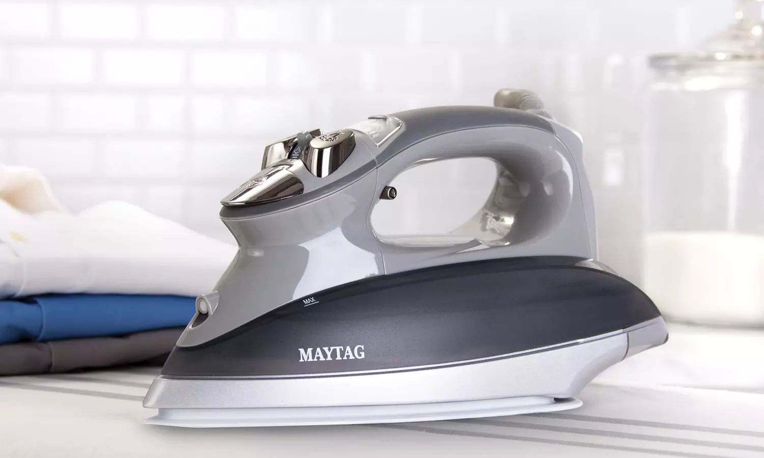 Maytag M1200 Digital Smartfill Iron and Vertical Steamer - Primary Image
