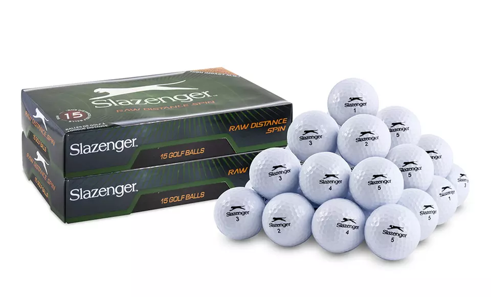 Slazenger Raw Distance Spin Golf Ball 30-Pack - Primary Image