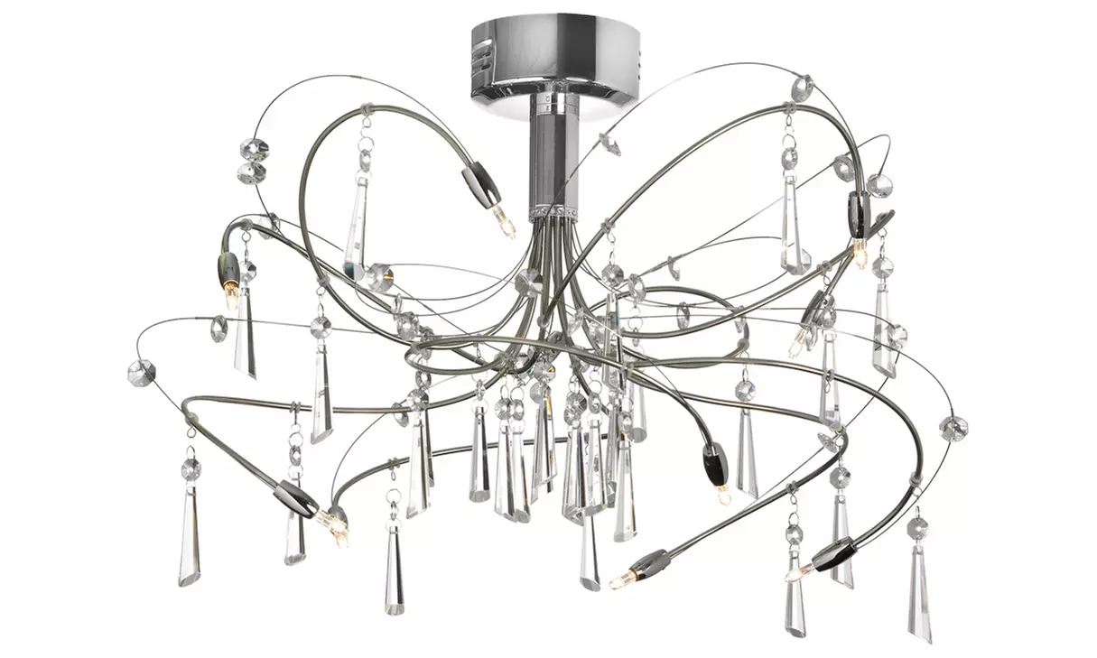 Dainolite Polished Chrome Ceiling Fixtures - Primary Image