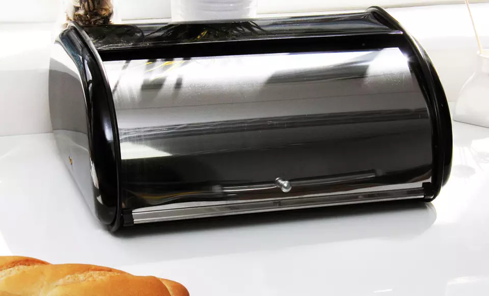 $19.99 for a Stainless Steel Bread Box ($38.99 List Price). Multiple Options Available. Free Shipping and Returns. - Second Medium