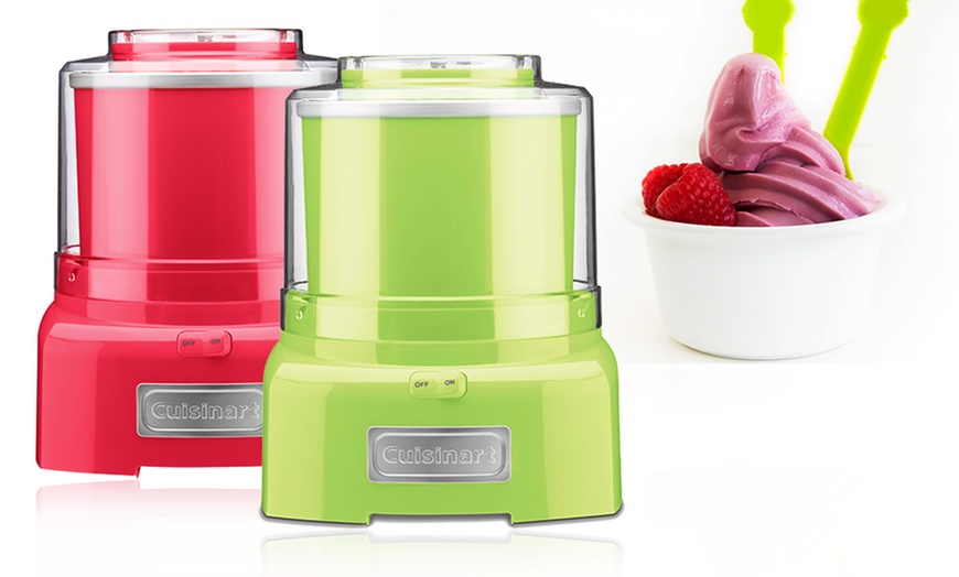 Cuisinart Automatic Frozen Yogurt Ice Cream And Sorbet Maker Groupon