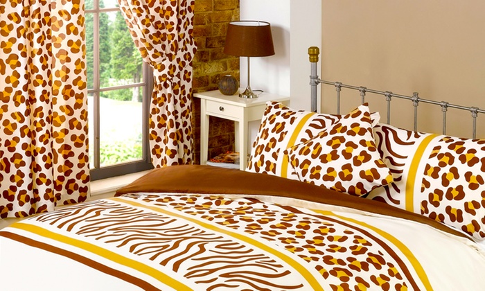 Bumper Duvet Set With Curtains Groupon Goods