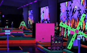 Glow-in-the-Dark Mini Golf