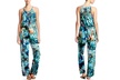 Mlle Gabrielle Women's Sleeveless Printed Jumpsuits | Brought to You by ideel - Second Medium