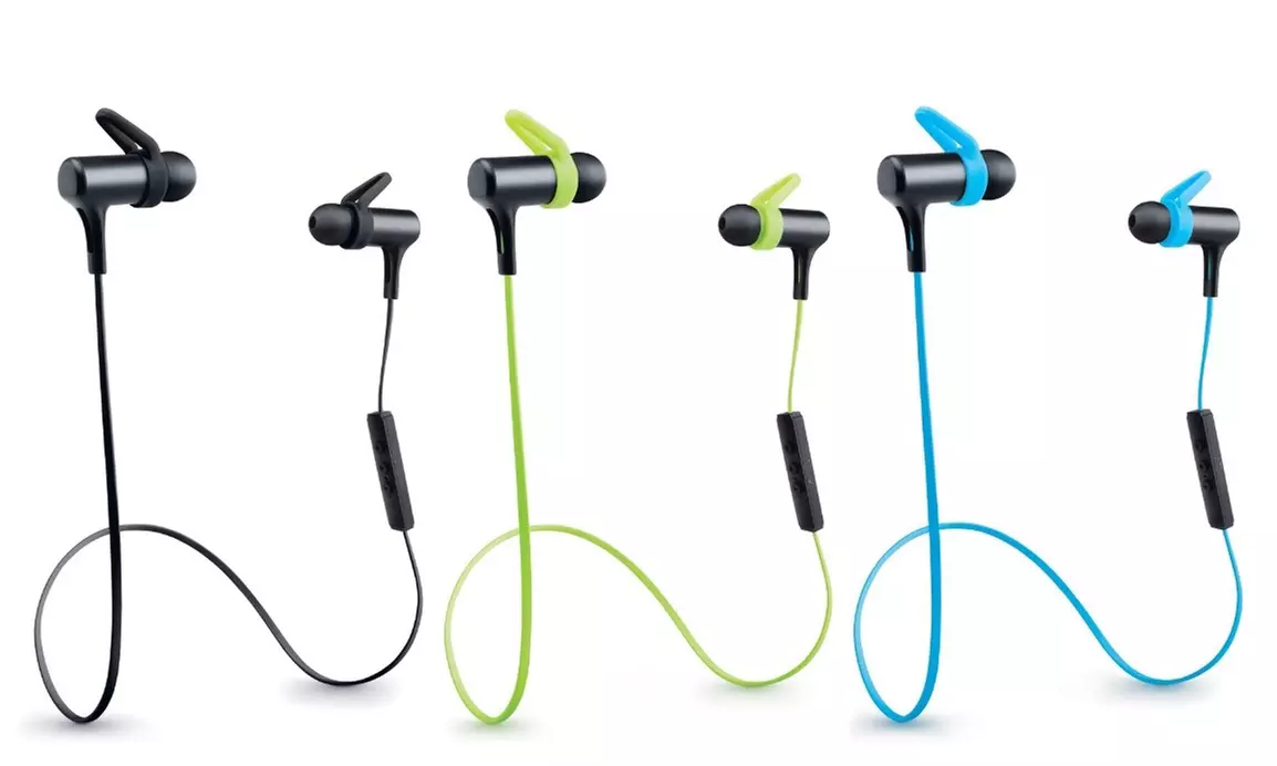 Merkury Innovations Sport Bluetooth 4.0 Earbuds with Inline Microphone and Controls - Primary Image
