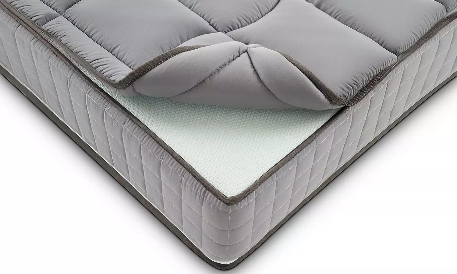 Matelas "Elite" avec surmatelas en mousse à mémoire de forme