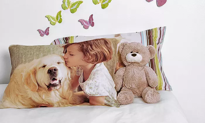 Customizable Pillowcase or Blanket from Collage.com (Up to 83% Off). Three Options Available.   - Primary Image