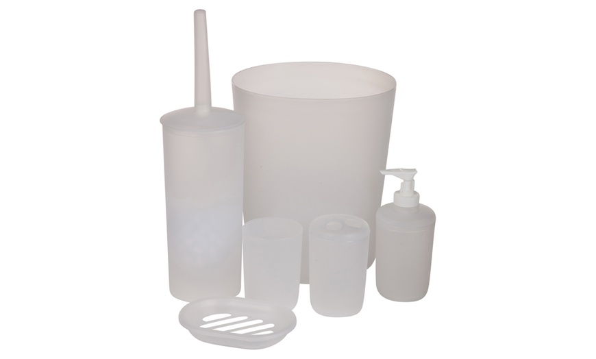 Image 15: Six-Piece Bathroom and Toilet Set