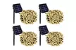 1, 2 ou 4 guirlandes LED solaire "Yogi Warm" Lumisky, nombre de LED au choix - Second Medium