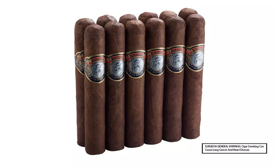 Mermaid by La Sirena Double Toro Cigars (12-Pack) from Famous Smoke Shop - Primary Image