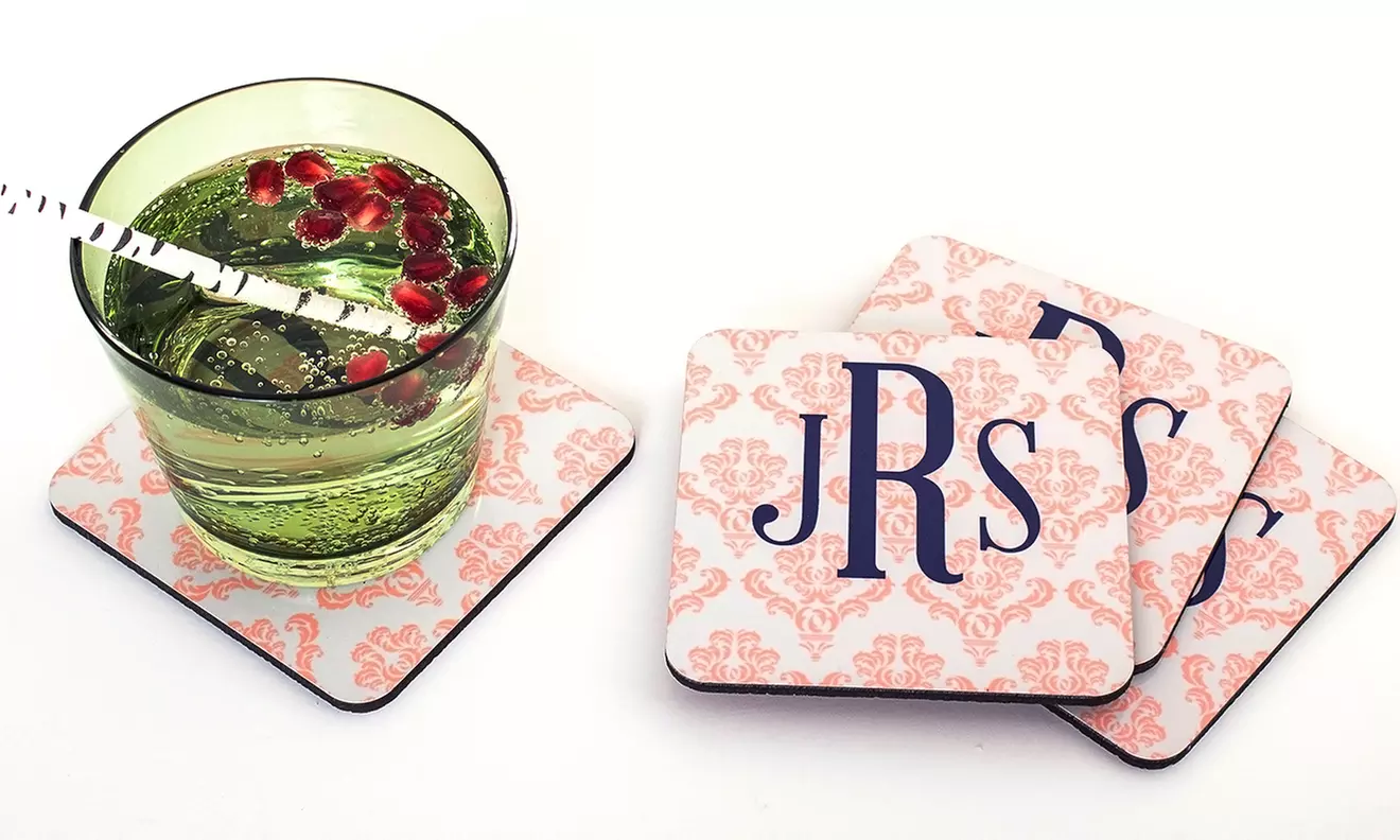 Four or Eight Custom Photo Coasters from Collage.com (Up to 66% Off)  - Second Medium