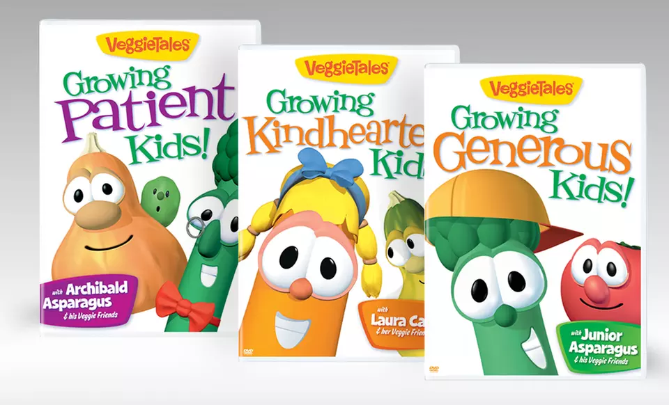 Veggie Tales Growing DVDs - Primary Image