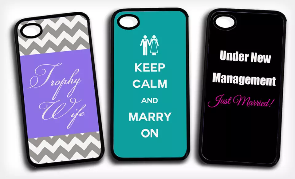 $9.99 for Wedding-Themed Silicone iPhone 4/4S or 5 Cases (Up to $49.95 List Price). 20 Options Available. Free Returns. - Primary Image