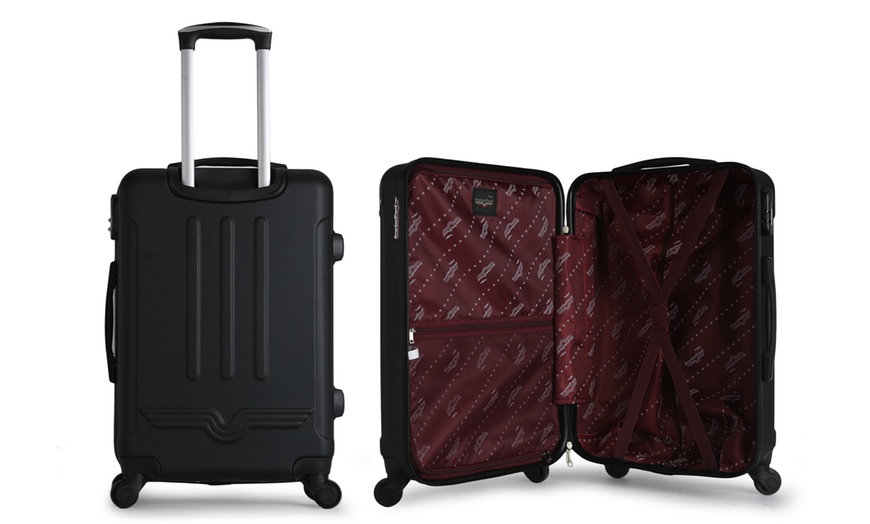 Image 4: Three American Travel Suitcases