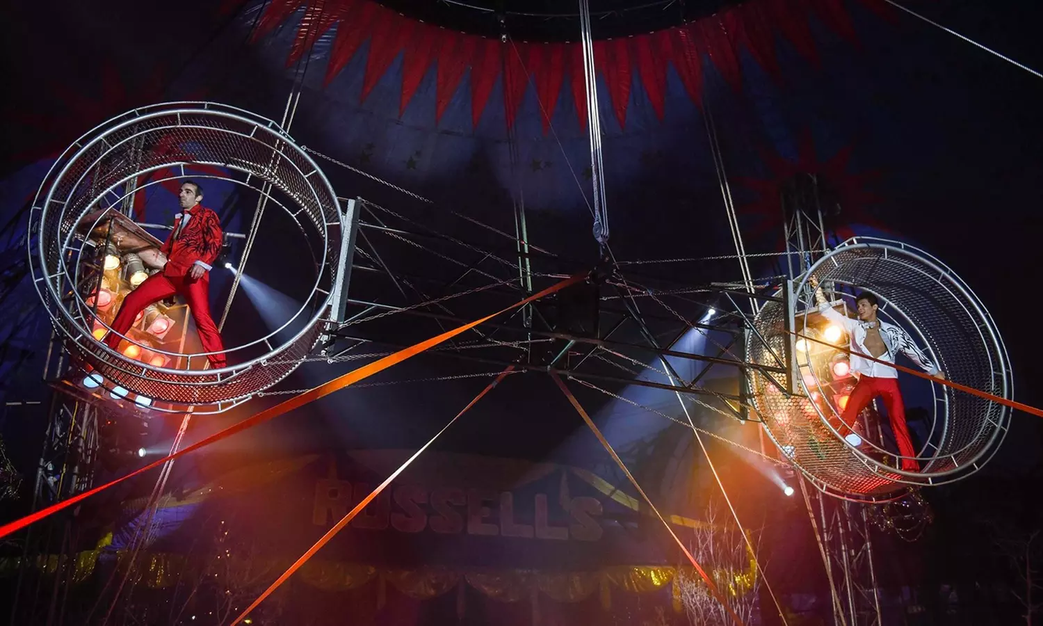 1, 2, 3, 4, or 5 Grand Stand Tickets to Russell's International Circus