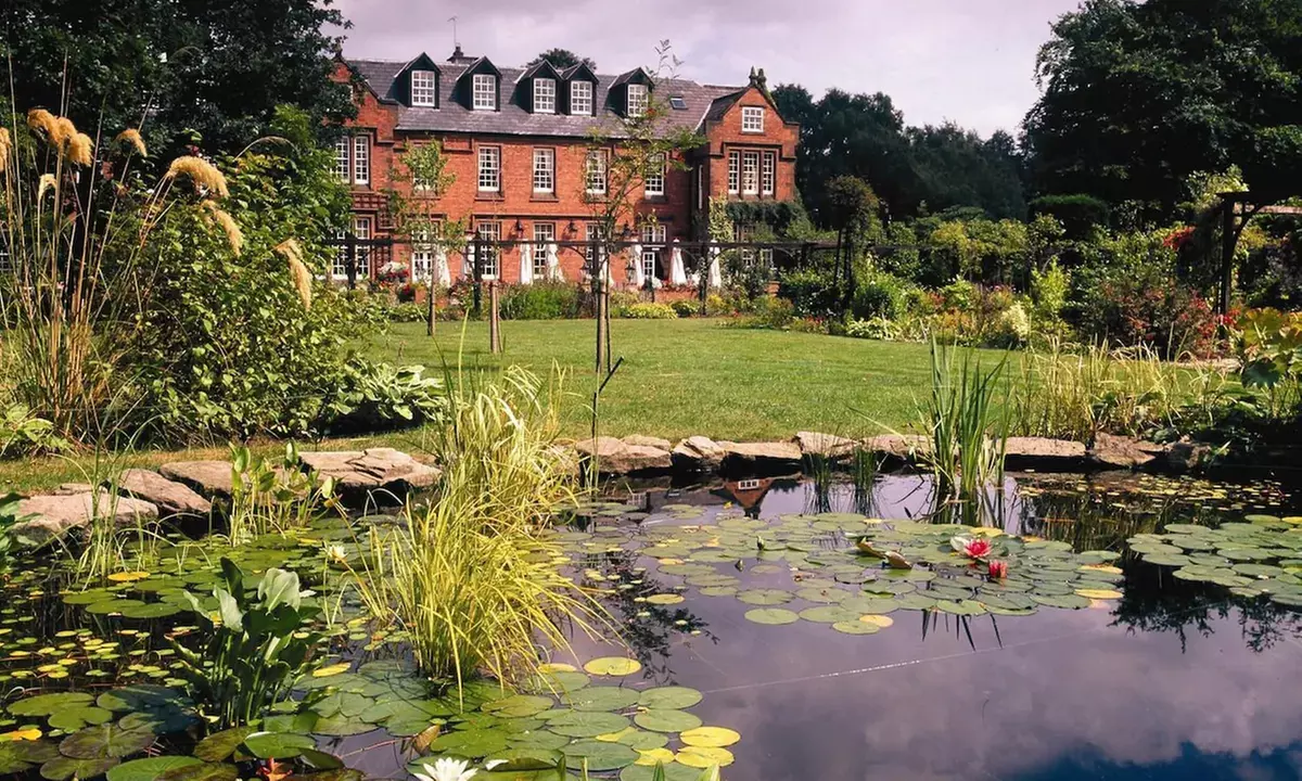 4* Nunsmere Hall Hotel: Deluxe Room for 2 with Breakfast