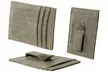 Alpine Swiss Leather Trifold, Money Clip, or Cash Strap Wallet - Second Medium