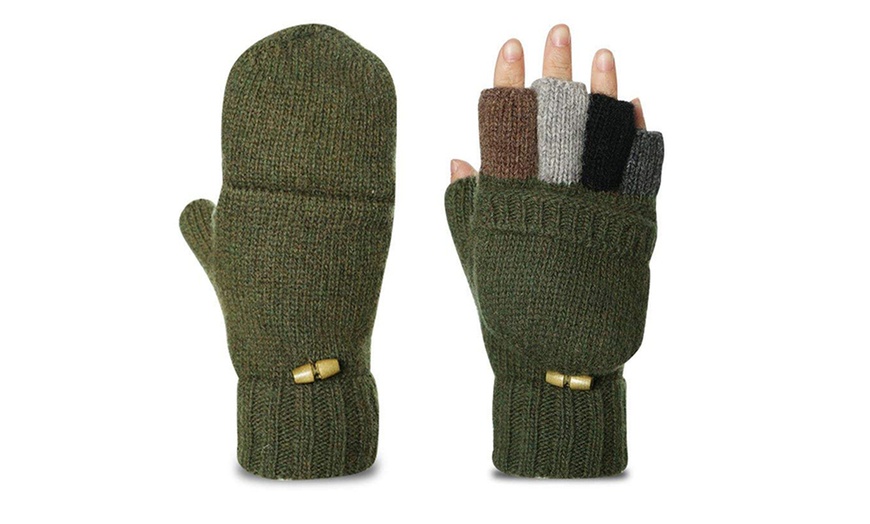 Image 3: Thermal Fingerless Gloves