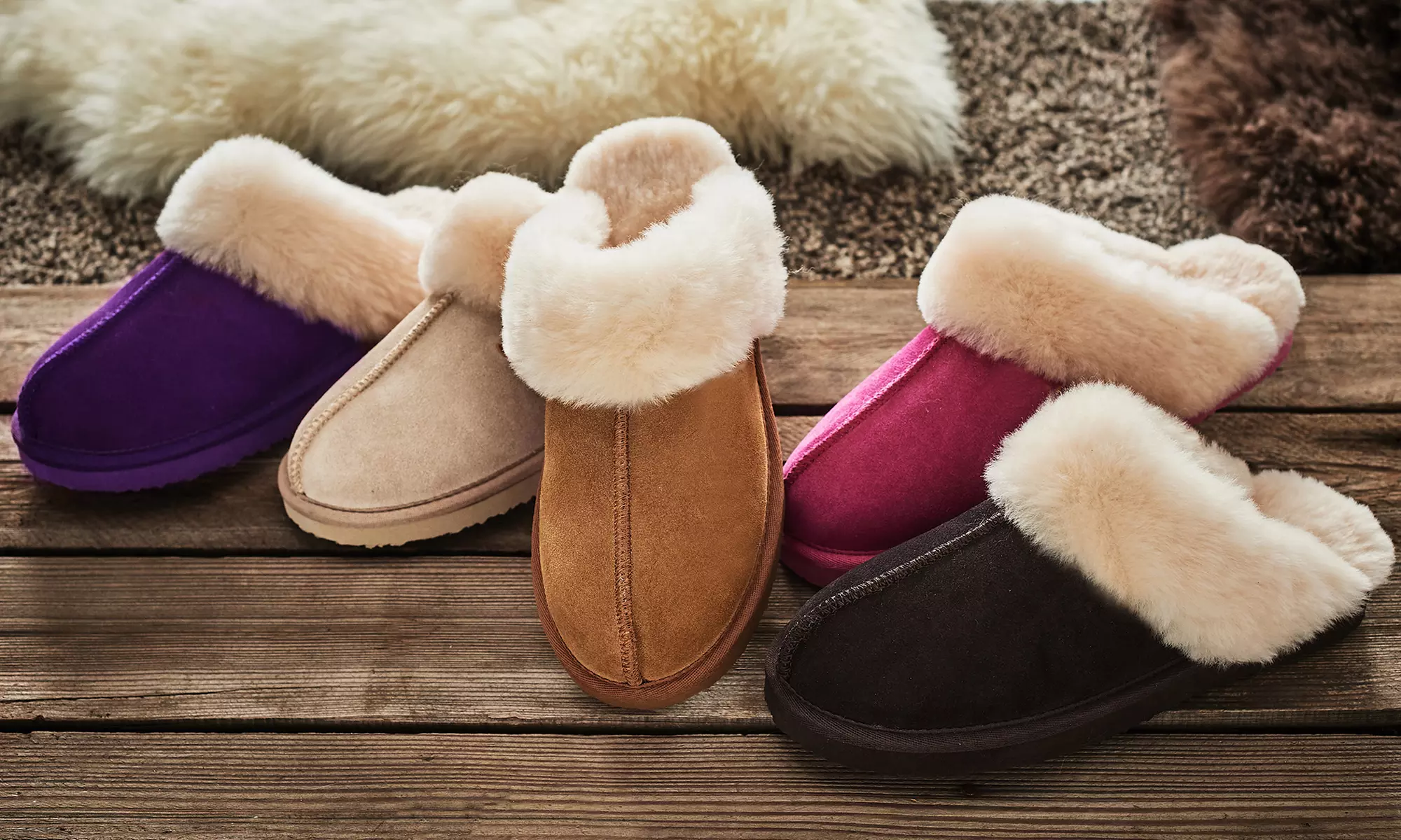 Snowpaw Women's Australian Sheepskin Slippers - Primary Image