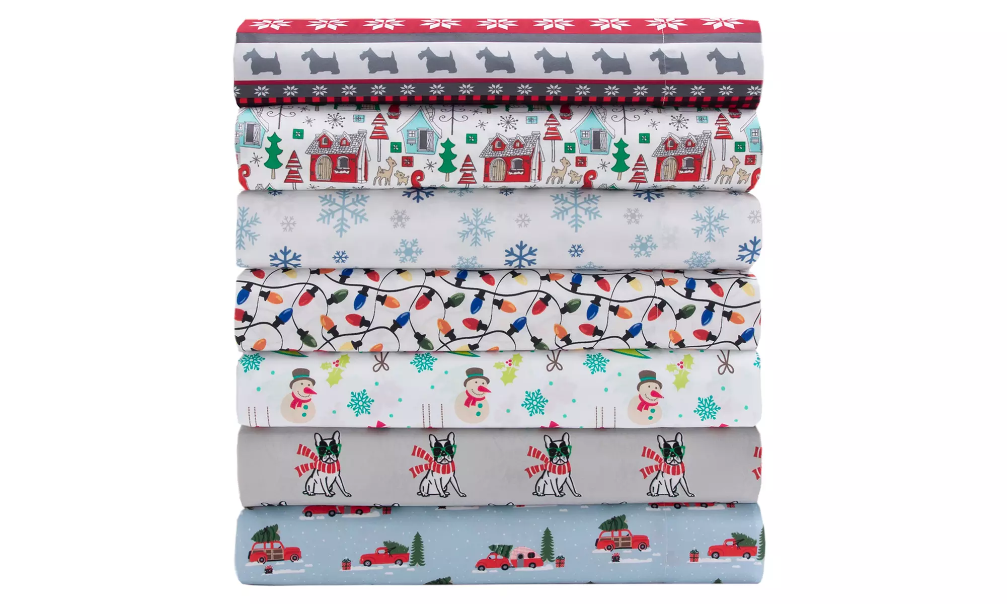 Tis The Season Microfiber Holiday Sheet Set - Primary Image