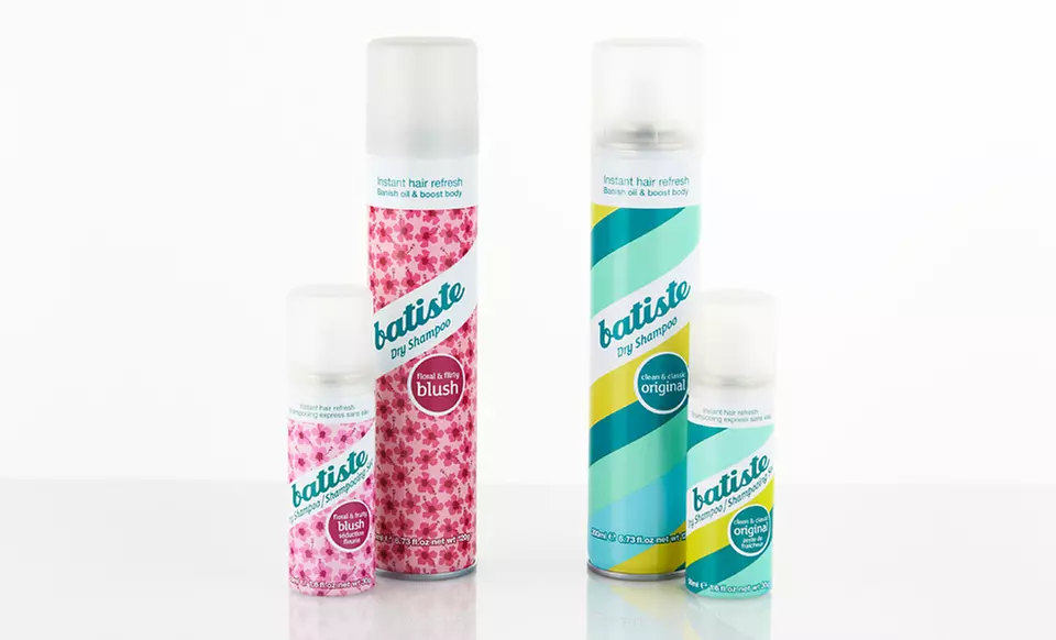 $5.99 for a Two-Pack of Batiste Dry Shampoo in Original or Blush Scent ($12 List Price) - Primary Image