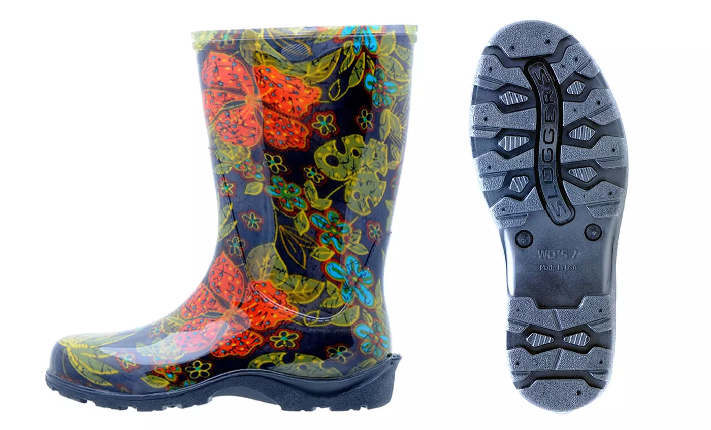 Women's Midsummer Waterproof Rain and Garden Boots - Second Medium