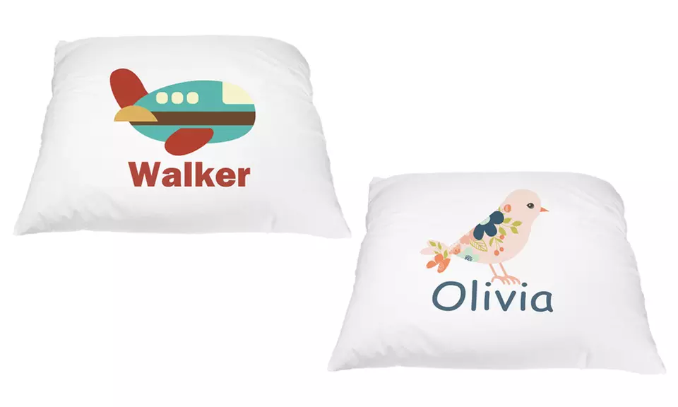 One or Two Personalized Pillow Cases from Pillows2 ( 53% Off ). Shipping Included. - Second Medium