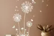 1 of 2 wanddecoratie stickers sets met paardenbloemen en vlinders in kleur naar keuze - Image 7