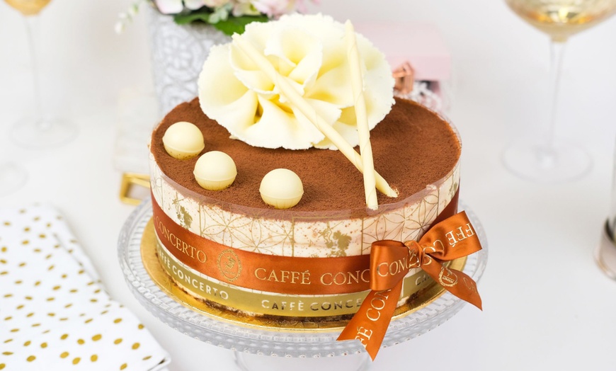 Image 2: Choice of 8'' Cakes by Caffè Concerto – Flavors You’ll Adore!  