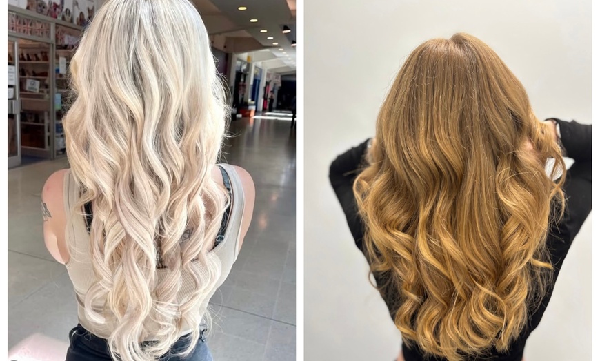 Image 2: Wash, Cut, and Blow Dry with Optional Half or Full Head Highlights