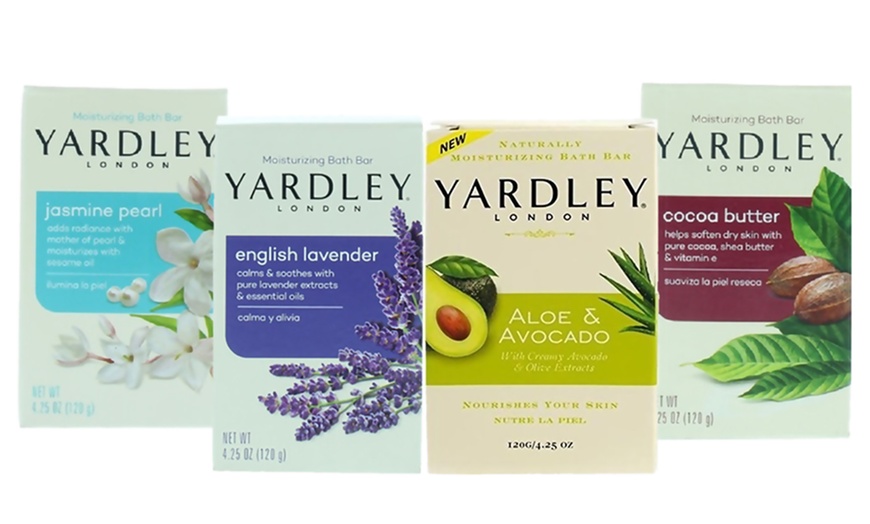 Image 1: Four-Pack of Yardley Soap