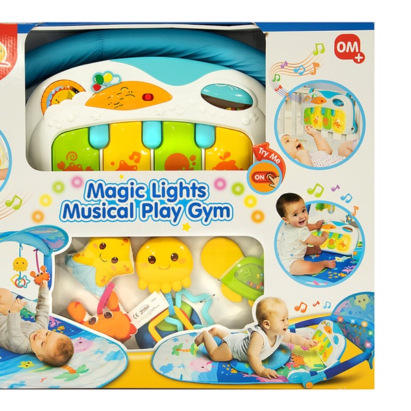 magic lights musical play gym