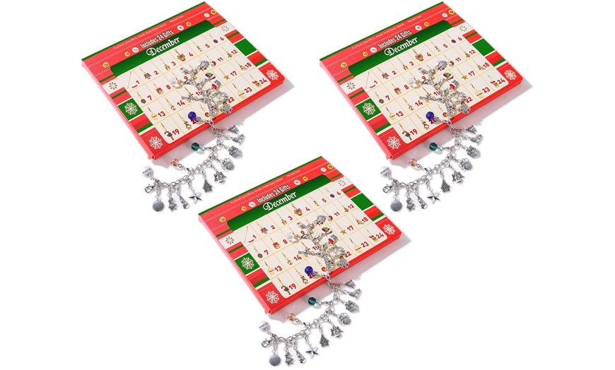 Image 13: One, Two or Three Advent Calendars with DIY Necklace and Bracelet Set