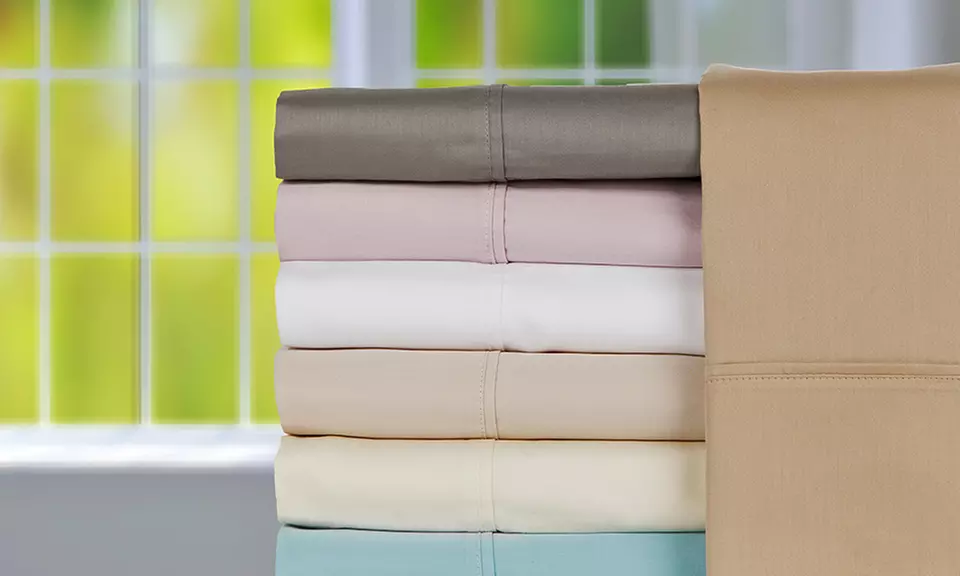 410 Thread Count 100% Egyptian Cotton Perthshire Platinum Sheet Sets (6-Piece) - Primary Image