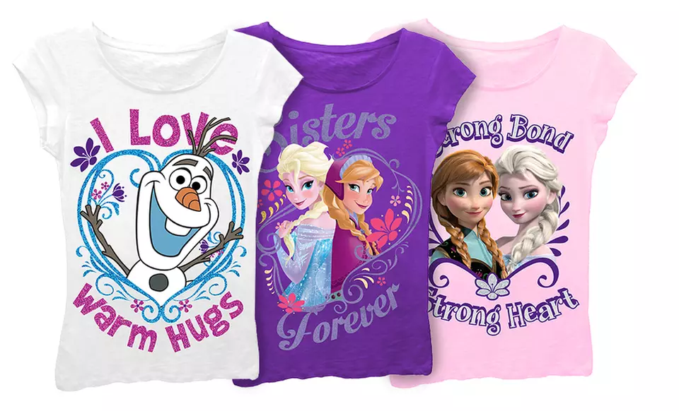 Disney's Frozen Kids' T-shirts (Sizes 4-6x) from $13.99–$14.99 - Primary Image