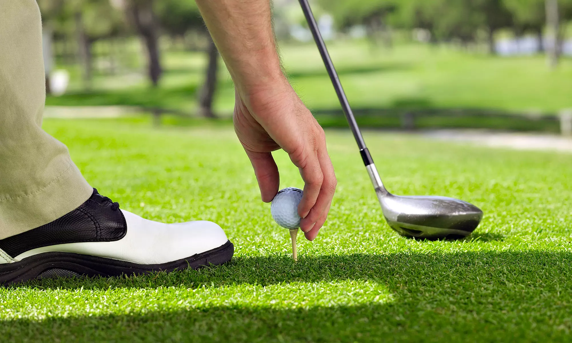 18-Hole Round of Golf for Two or Four with Cart and Hot Dog Lunch at Hickory Hollow Golf Club (Up to 52% Off) - Primary Image