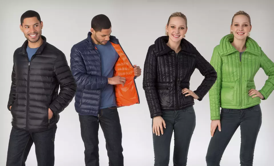 $49.99 for Men and Women's Down Jackets (Up to $229 List Price). Multiple Options Available. Free Shipping and Returns. - Primary Image