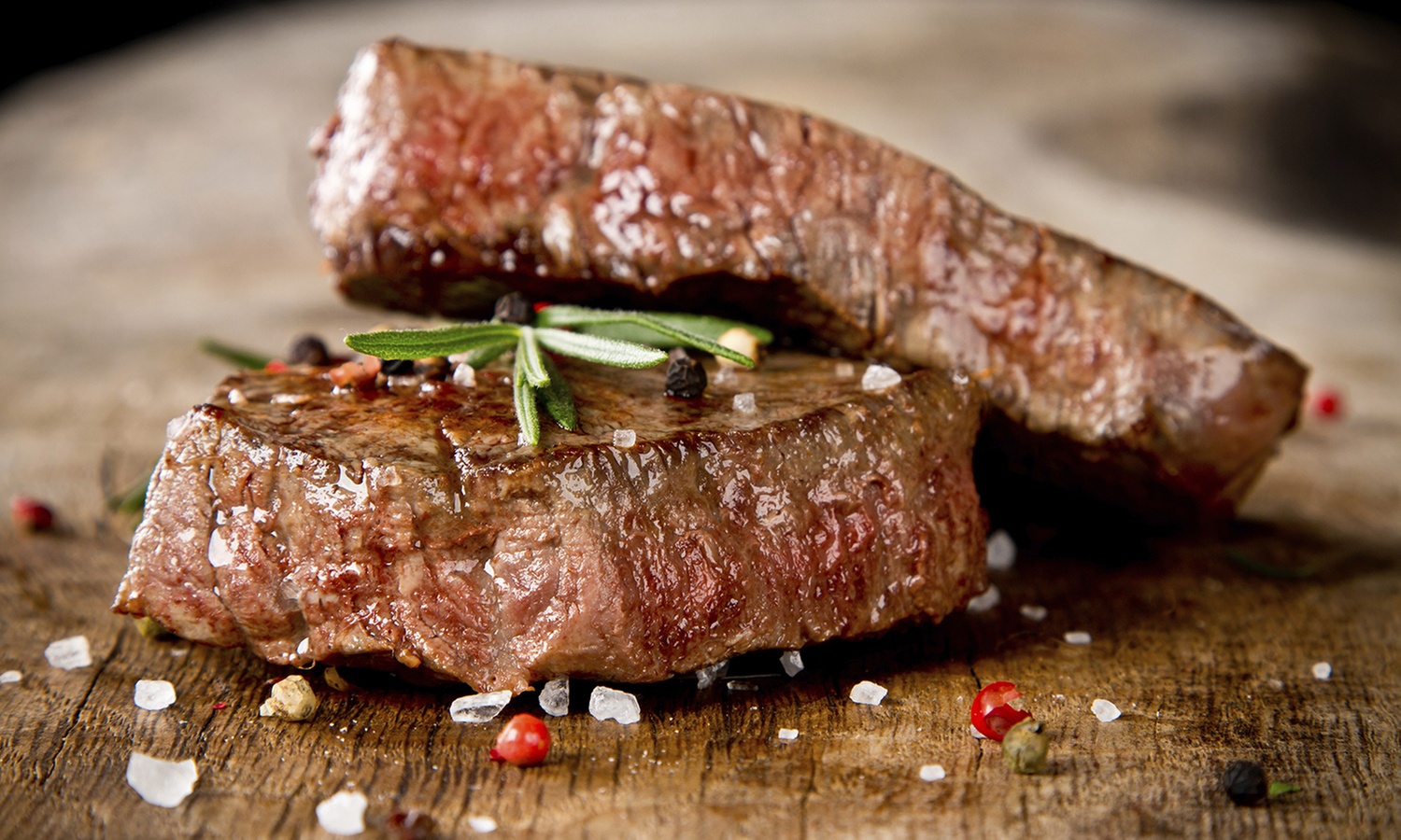 Steak Meal With Wine at Bazil Brasserie in Whitley Bay's Windsor Hotel