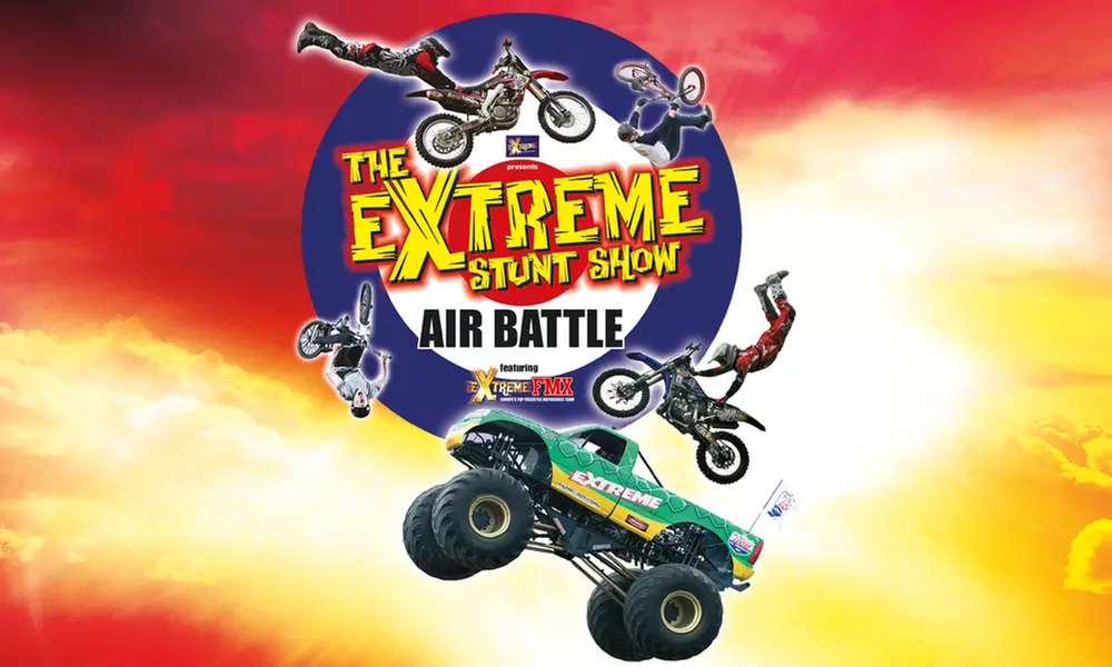 The Extreme Stunt Show: One Ticket With Souvenir Brochure for £8 at Choice of Location (53% Off) - Primary Image
