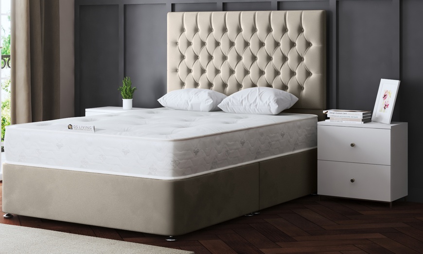 Image 18: Seraphine Chesterfield Divan Bed with Optional Mattress