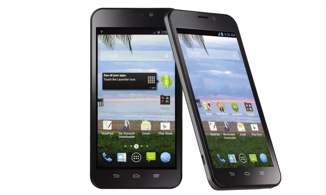 ZTE Quartz 8GB Android Smartphone for Tracfone with 1,200 Minutes - Second Medium