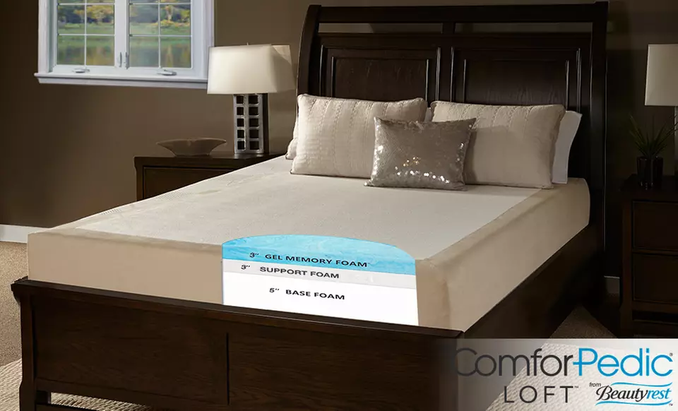 ComforPedic Loft from Beautyrest 11" Gel Memory Foam Mattress - Primary Image