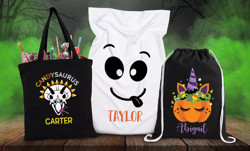 Personalized Trick or Treat Totes, Bags & Pillowcases