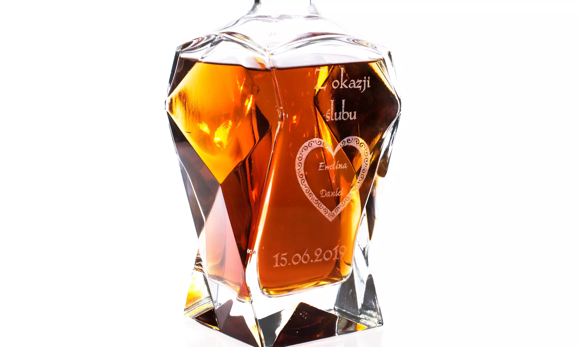 Personalizowana karafka z grawerem (37 zł) w zestawie z 2 szklankami (119,99 zł) w unikalneprezenty.pl - Image 2