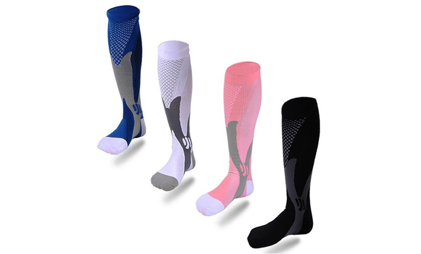 Image 1: Chaussettes de compression