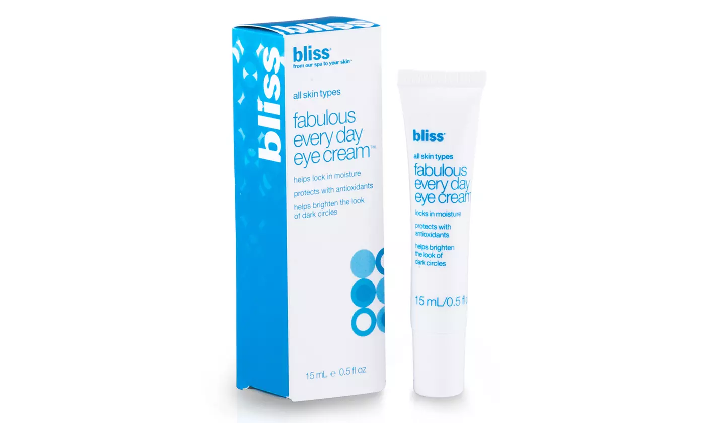Bliss Fabulous Everyday Eye Cream; 0.5 FL. Oz. - Primary Image